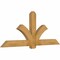 Ekena Millwork Redmond Rough Sawn Timber Gable Bracket, Western Red Cedar, 84"W x 35"H x 4"D x 6"F, 10/12 Pitch GBW084X35X0406RED00RWR - alternate 5